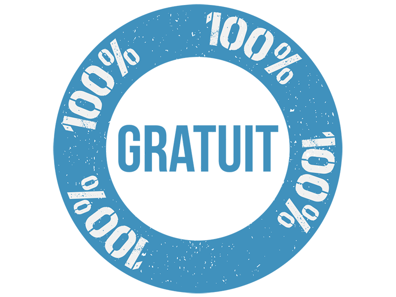 100% gratuit