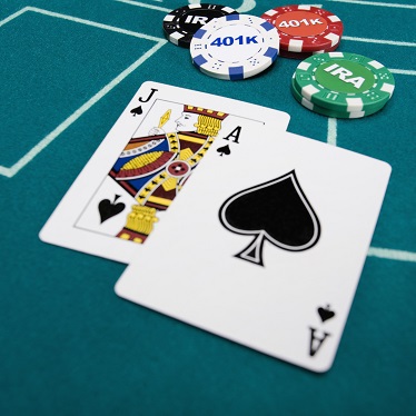 blackjack table cartes
